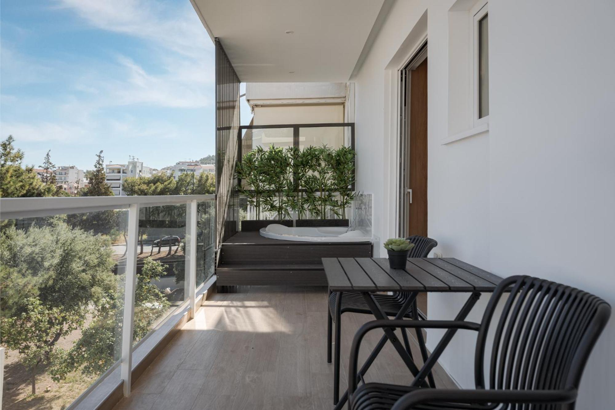דירה Athenian Riviera Seaside *
